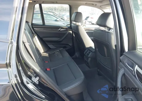 2015 BMW X3 Sdrive28I из США, поврежденный, VIN 5UXWZ7C58F0F75862